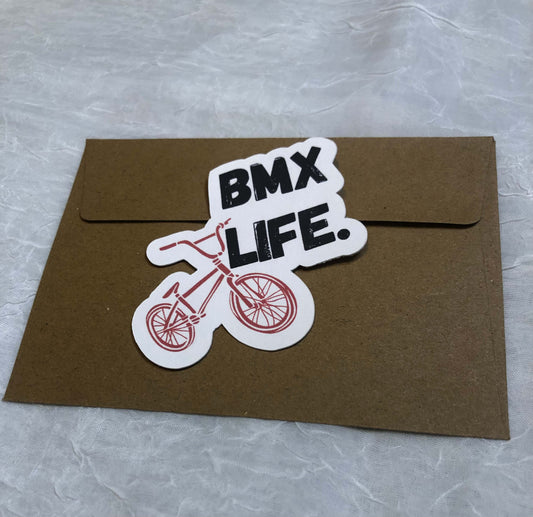 BMX Life. Sticker